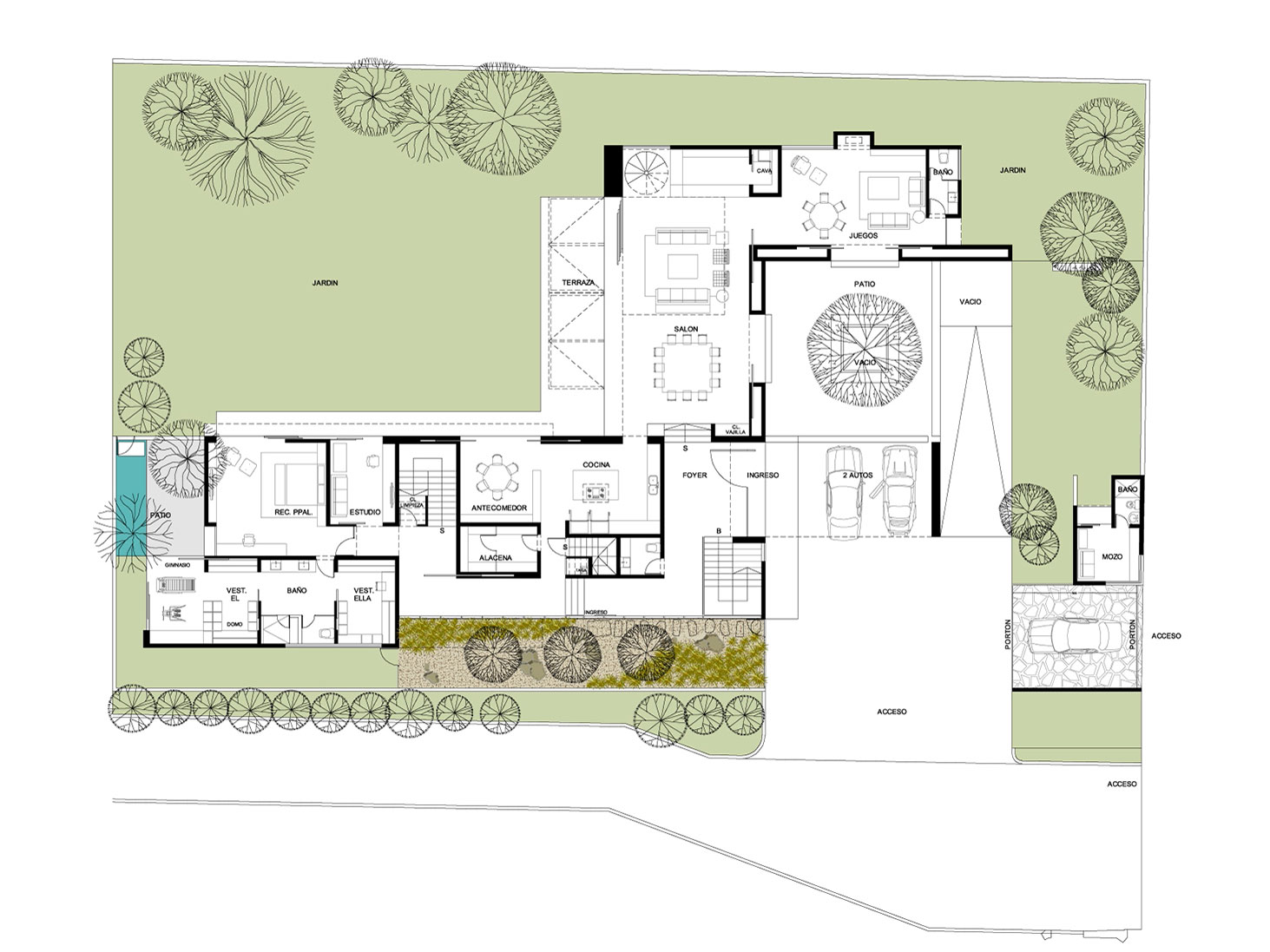 Arquitectos, residencial y construcción